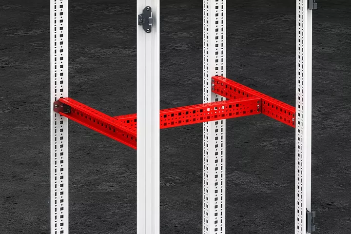 Mounting Rails 50x25mm section (Zinc-Plated)