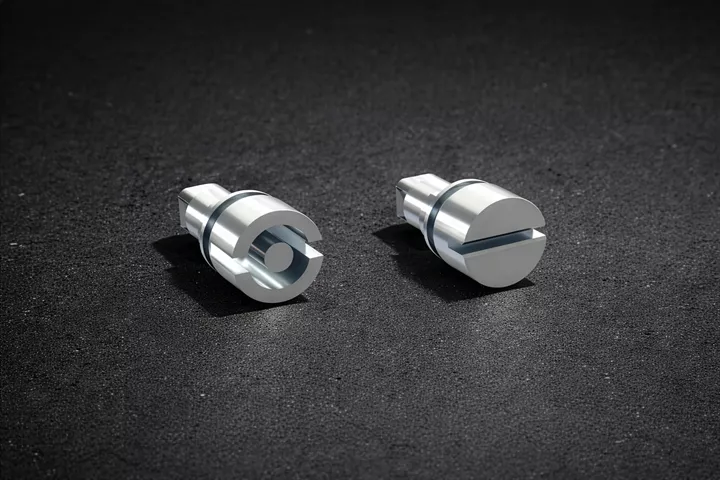 Inserts for 1/4 turn latch