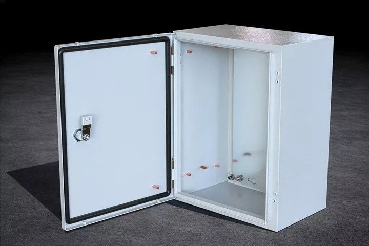 DM Wall Mounted Enclosure Single Door - Carbon Steel