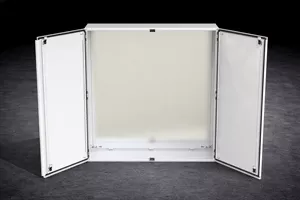 DM Wall Mounted Enclosure Double Door - Carbon Steel