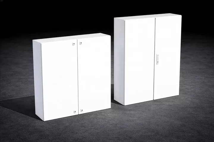 DM Wall Mounted Enclosure Double Door - Carbon Steel
