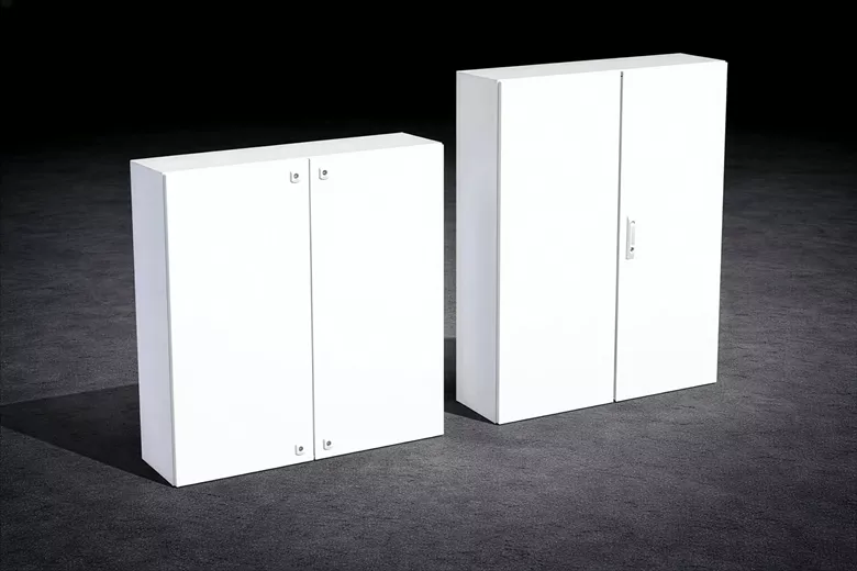 DM Wall Mounted Enclosure Double Door - Carbon Steel