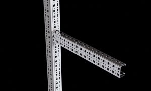 Scissile Rail System Pre-galvanized (50x25 mm cross-section)