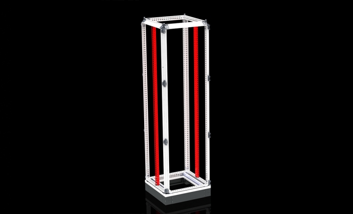 Scissile Rail System Pre-galvanized (50x25 mm cross-section)