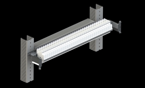 Aluminum DIN Rail Kit (Rear Mounted)