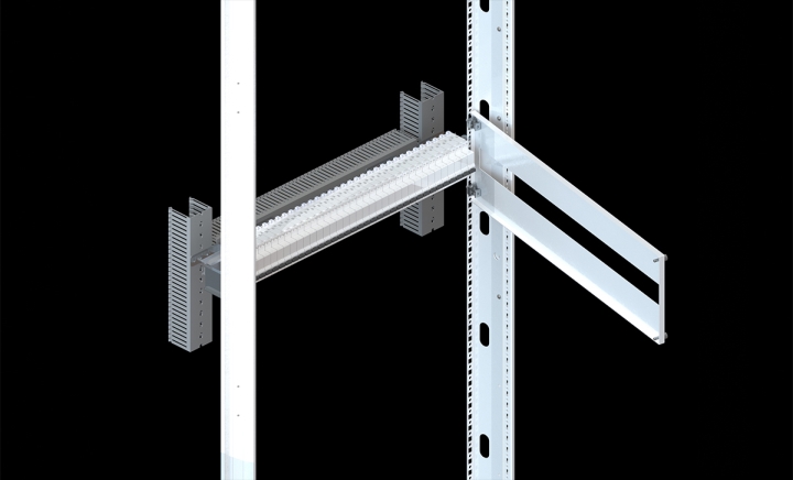 Aluminum DIN Rail Kit (Rear Mounted)