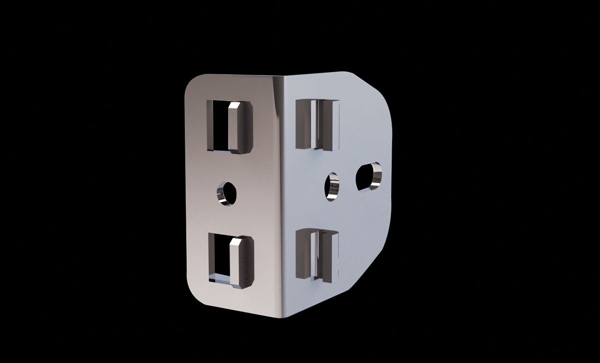 Plug-in Rail Bracket