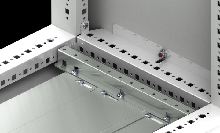 NEO MB Glazed Door, With Mounting Plate