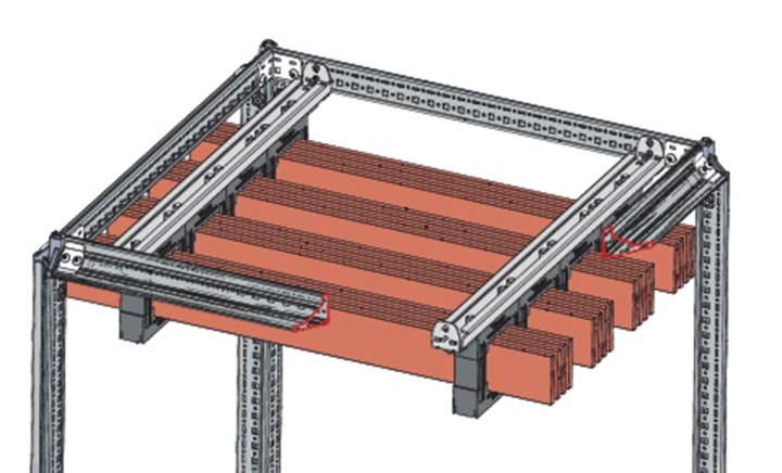 Teos Top Busbar Rail Kit