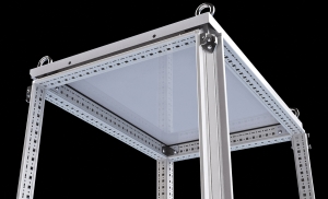 TEOS Glazed Door, Without Mounting Plate