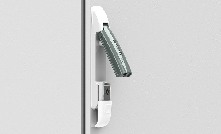 TEOS Glazed Door, Without Mounting Plate