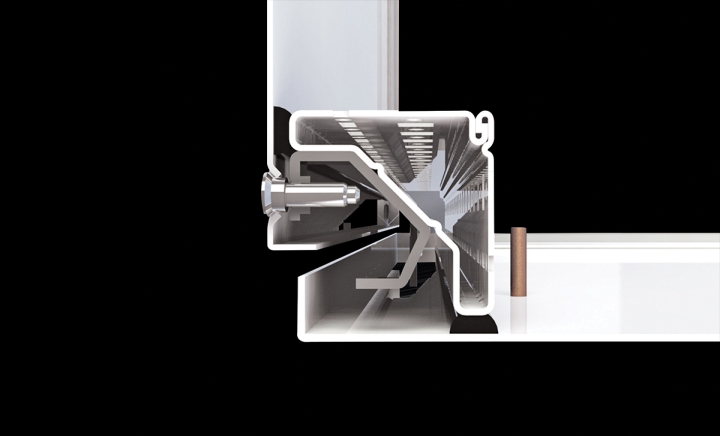 TEOS Solid Door, Without Mounting Plate