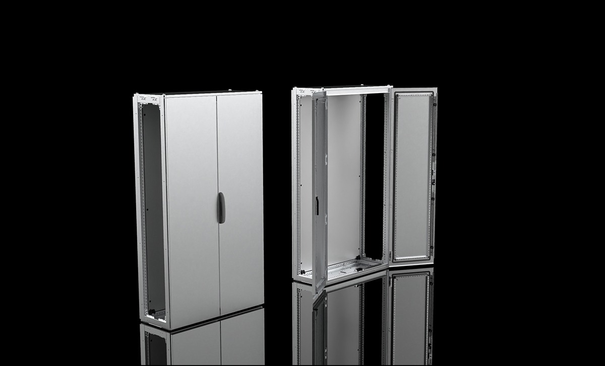 NEO Modular Stainless Steel (AISI 304) Floor Standing Enclosure, With Mounting Plate