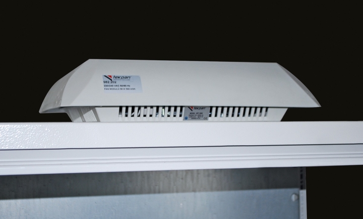 Top-Mounted fans